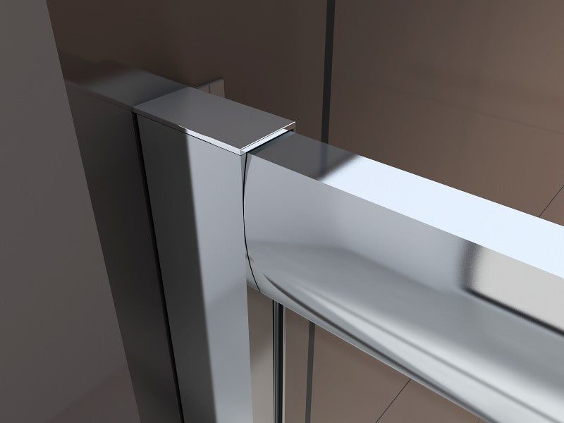 Recess shower with sliding door EX505