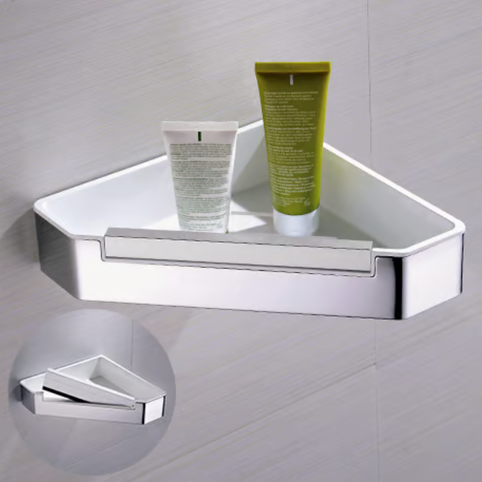 Corner shower shelf DK719 stainless steel