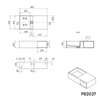 Wall-mounted washbasin PB2037 in mineral cast