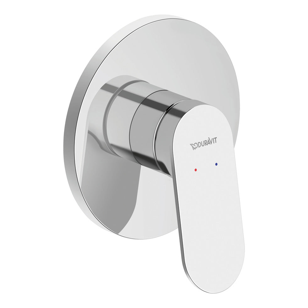 Wave concealed single-lever mixer set