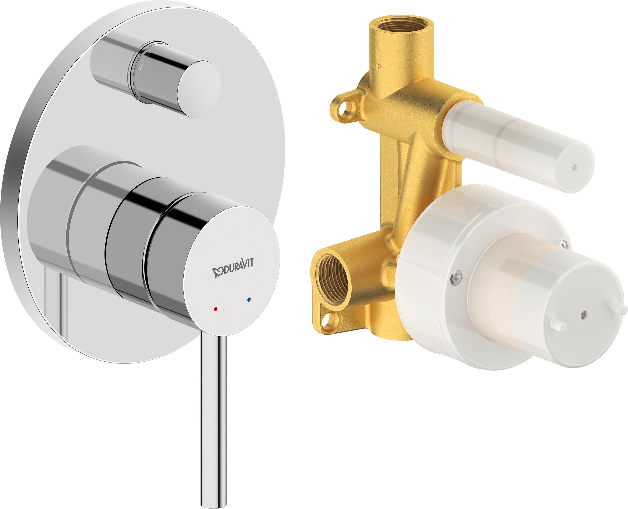 Duravit Circle concealed single-lever mixer set 