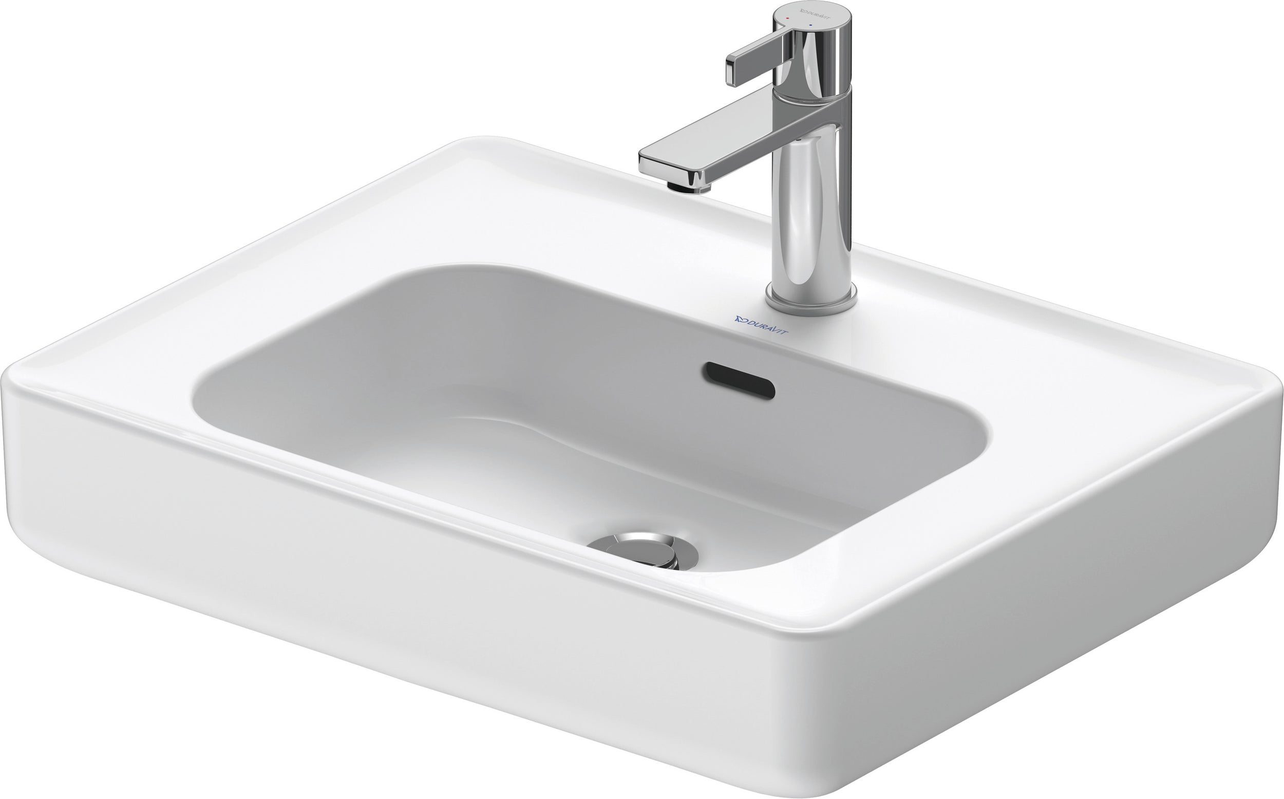 Duravit Soleil Aufsatzbecken, 56 cm, Weiß Hochglanz