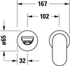 Duravit Wave Einhebel-Waschtischmischer Unterputz