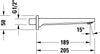 Duravit Manhattan bath spout
