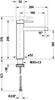 Duravit Circle single-lever basin mixer L