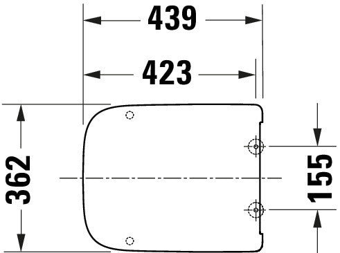 Duravit Univavo Universal WC-Sitz mit Absenkautomatik
