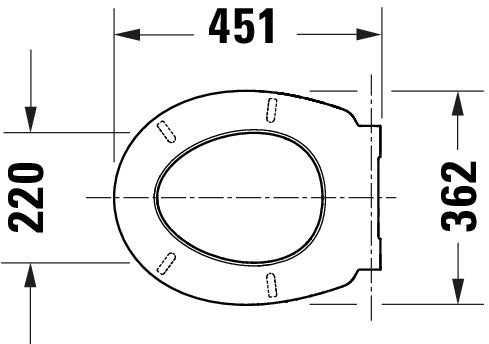 Duravit Univavo Universal WC-Sitz mit Absenkautomatik