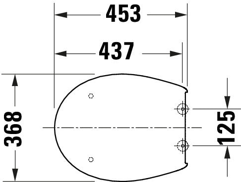 Duravit Univavo Universal WC-Sitz mit Absenkautomatik