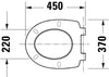 Duravit Univavo Universal Toilet Seat with Soft-Close