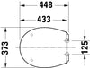 Duravit Univavo universal toilet seat with soft-close