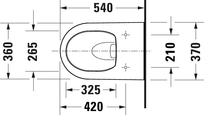 Duravit Soleil Wand-WC-Set mit WC-Sitz