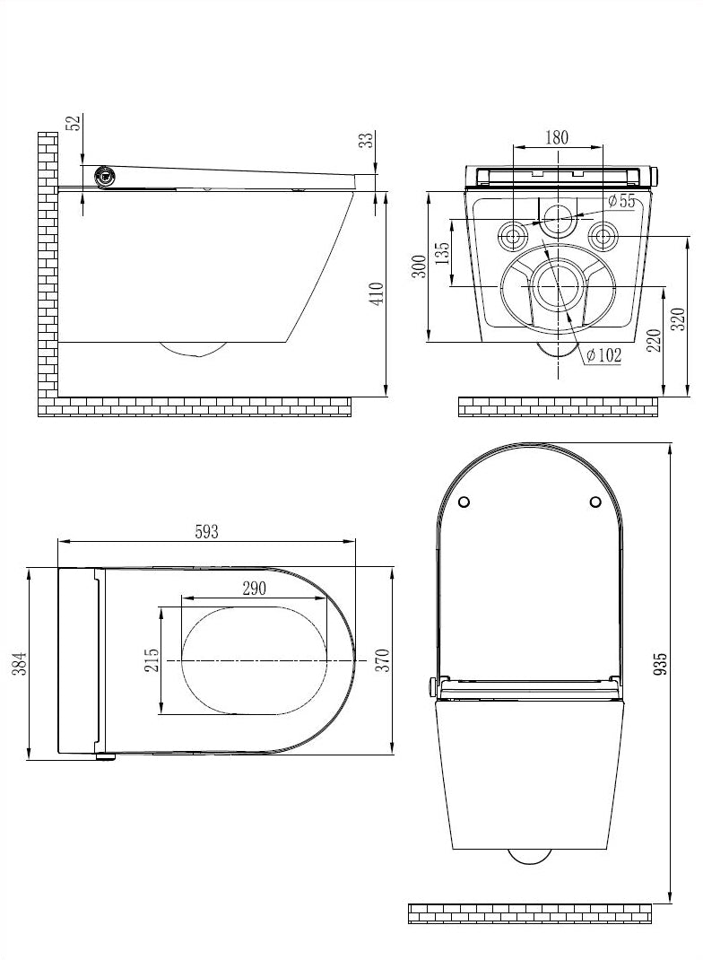 Bernstein DUSCH-WC PREMIUM 1102