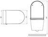 Complete WC package 36: DUSCH-WC Basic 1102