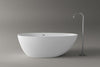 Freestanding bathtub VELA - Mineral cast