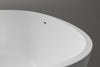 Freestanding bathtub VELA - Mineral cast