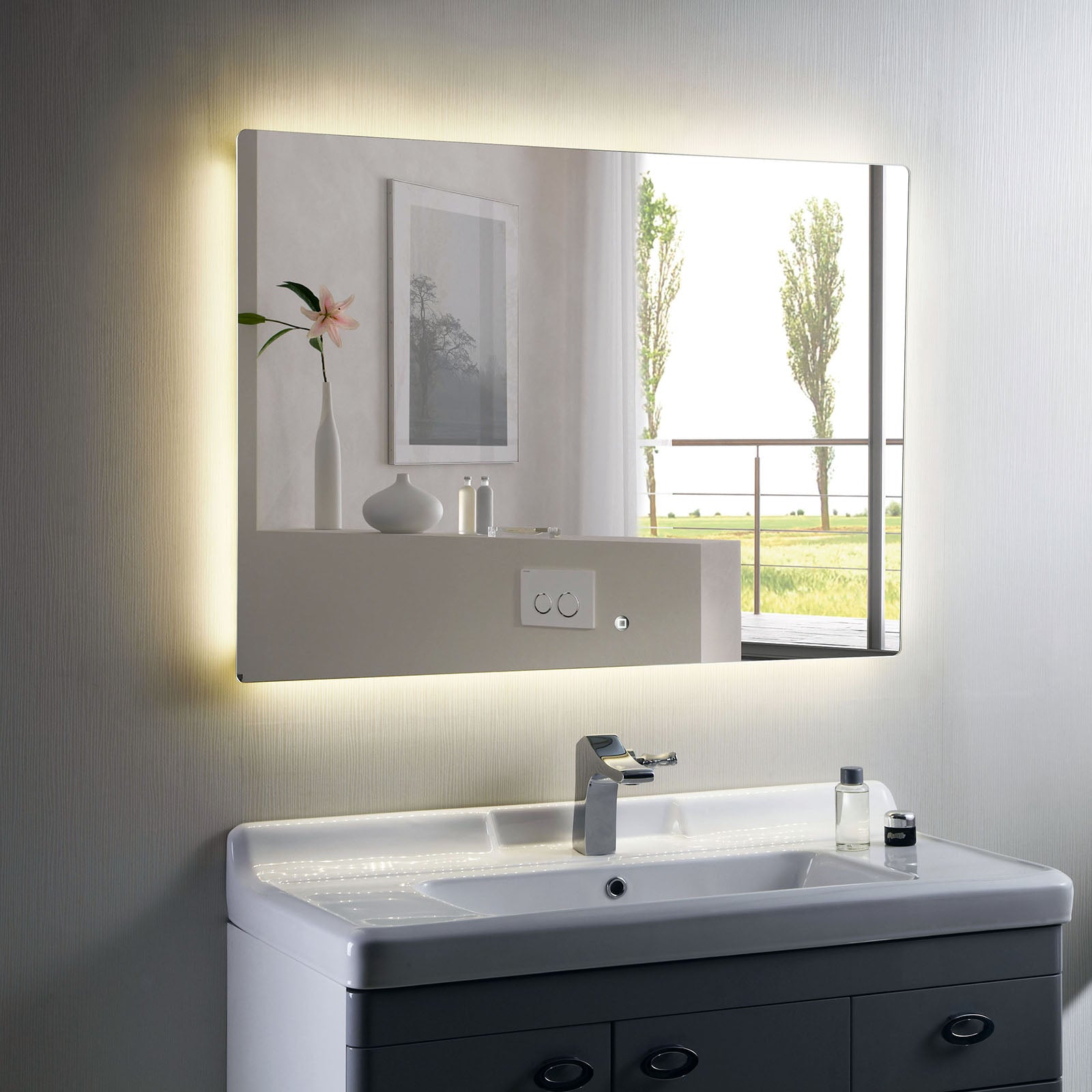 LED light mirror bathroom mirror 2137