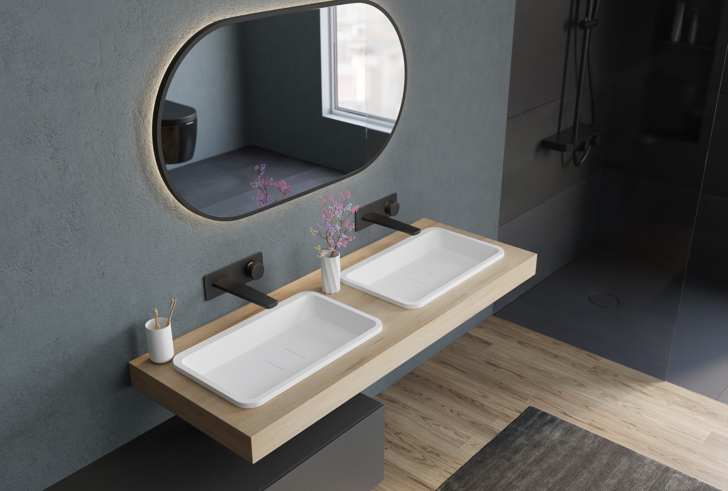 Built-in washbasin PB2129