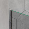 Duschabtrennung Walk-In Dusche Nano Echtglas EX101 - 8mm - Klarglas - Breite wählbar