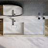 TWG222 wall-mounted washbasin in mineral cast