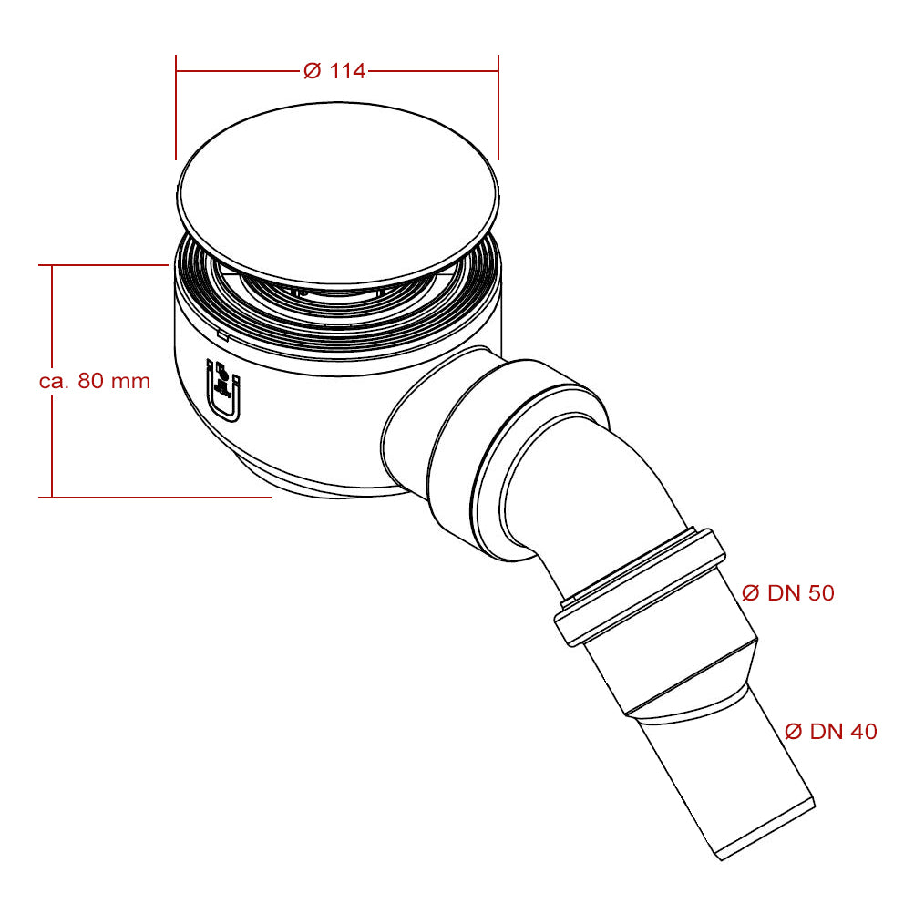 Drain set type B