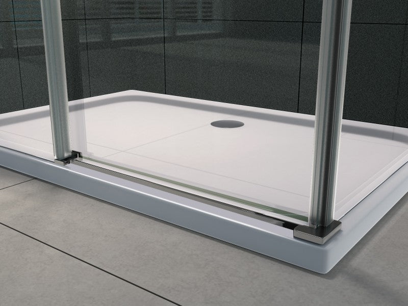 Shower tray rectangular acrylic