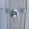 Duravit DuraVelez concealed shower mixer with rain shower - incl. shower arm