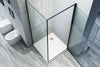 Corner shower enclosure EX416S Black - NANO coating - tempered glass -  100 x 100 x 195 cm