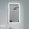 Bathroom mirror with LED lighting VARO angular - with mirror heating