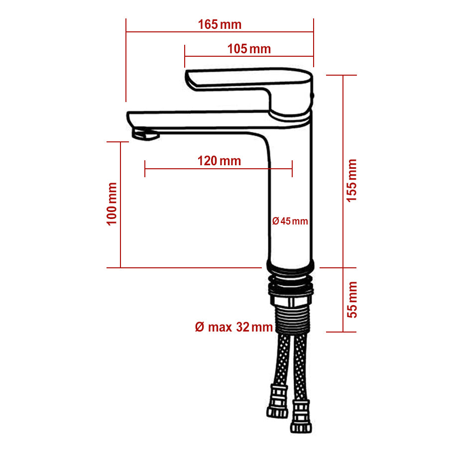 Basin Mixer Tap 4024CB